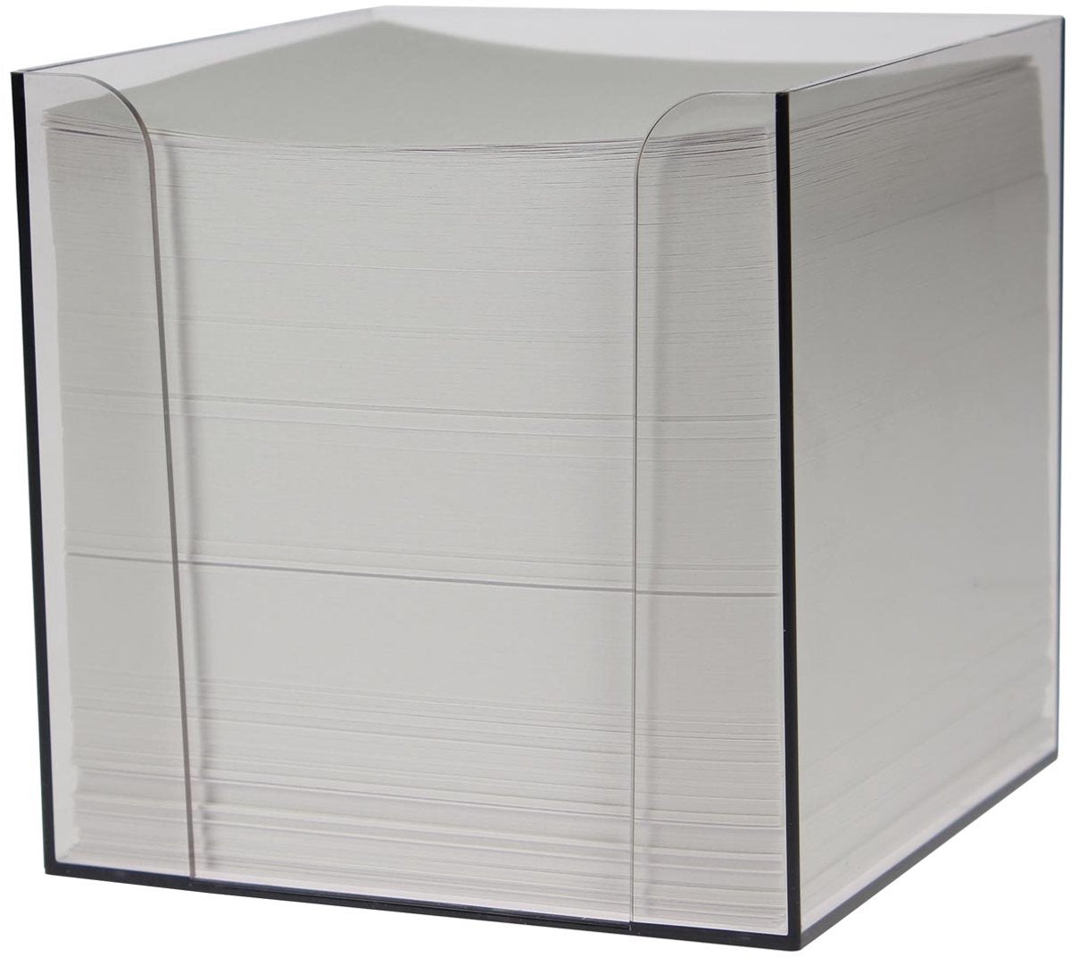 Cubo de notas sin marca sin marca 9,5x9,5x9,5cm blanco