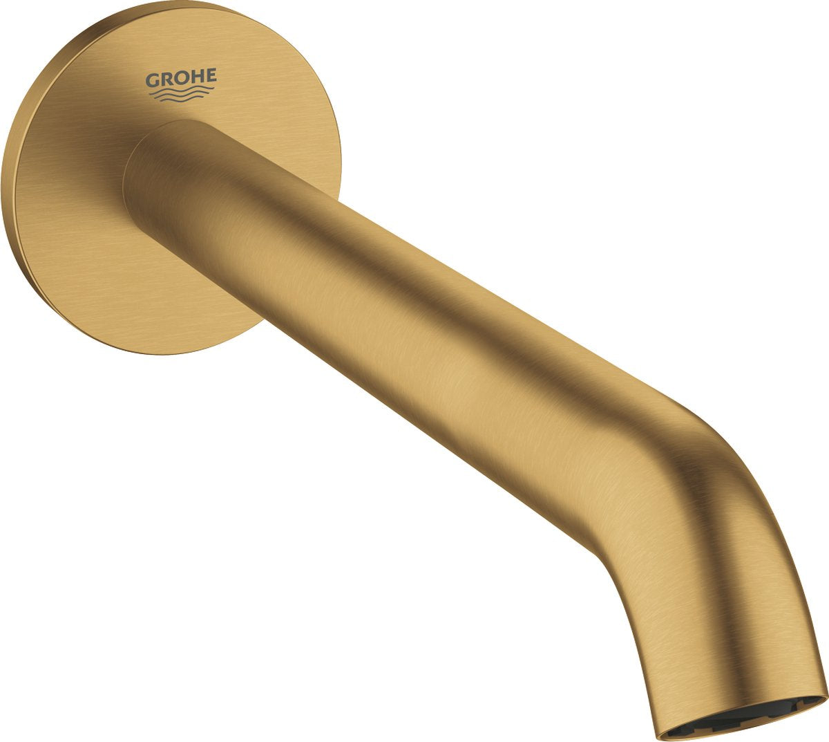 Bocca per vasca Grohe essence 23 cm cool Sunrise spazzolata