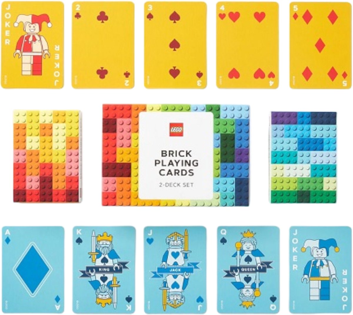 Lego - naipes 'ladrillo'