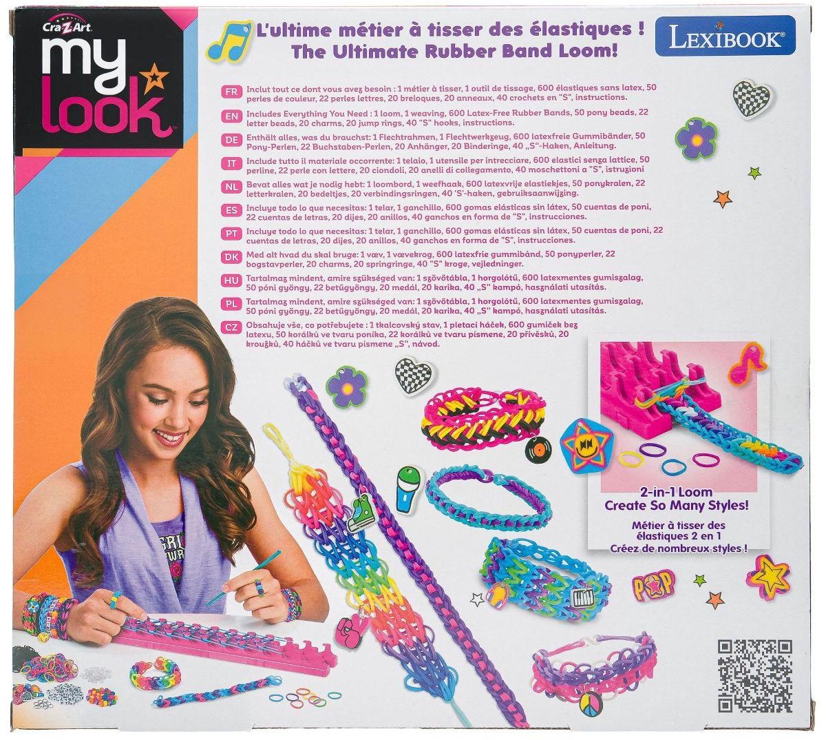 Braccialetti con telaio elastico rock 'n' roll Lexibook