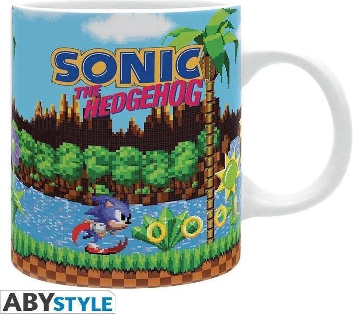 Abystyle sonic - tazza - 320 ml - retrò -