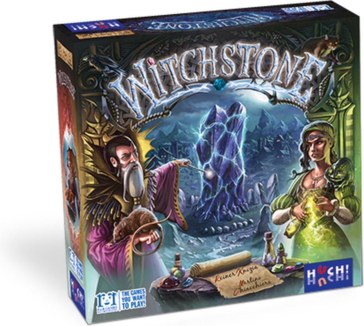 Geronimo games huch! witchstone, bordspel, strategie, 12 jaar, 60 min