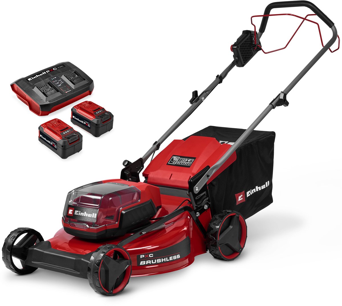 Kit rasaerba a batteria Einhell GC-CM 36 51 S LI BL - Potenza