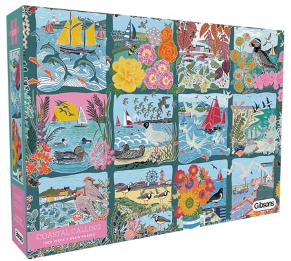 Gibsons - Coastal Calling (di Kate Heiss) - 1000 pezzi 68×49 cm (l×a) - puzzle per adulti