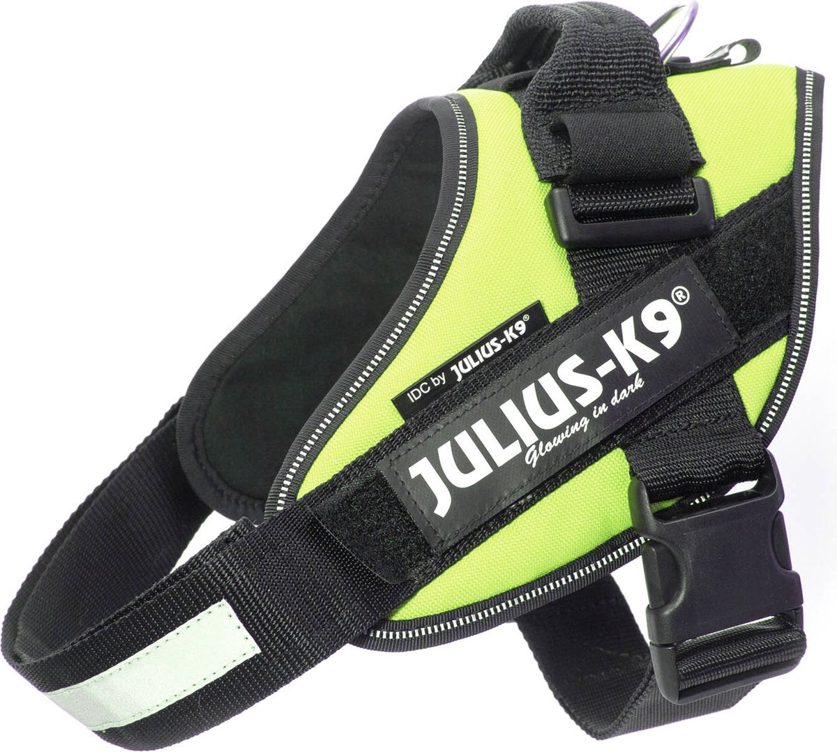 Julius k9 julius-k9 idc powertuig - hondentuig - m - maat 0 - neon