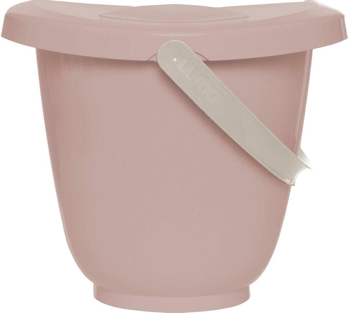 Secchio per pannolini Luma rosa cipria