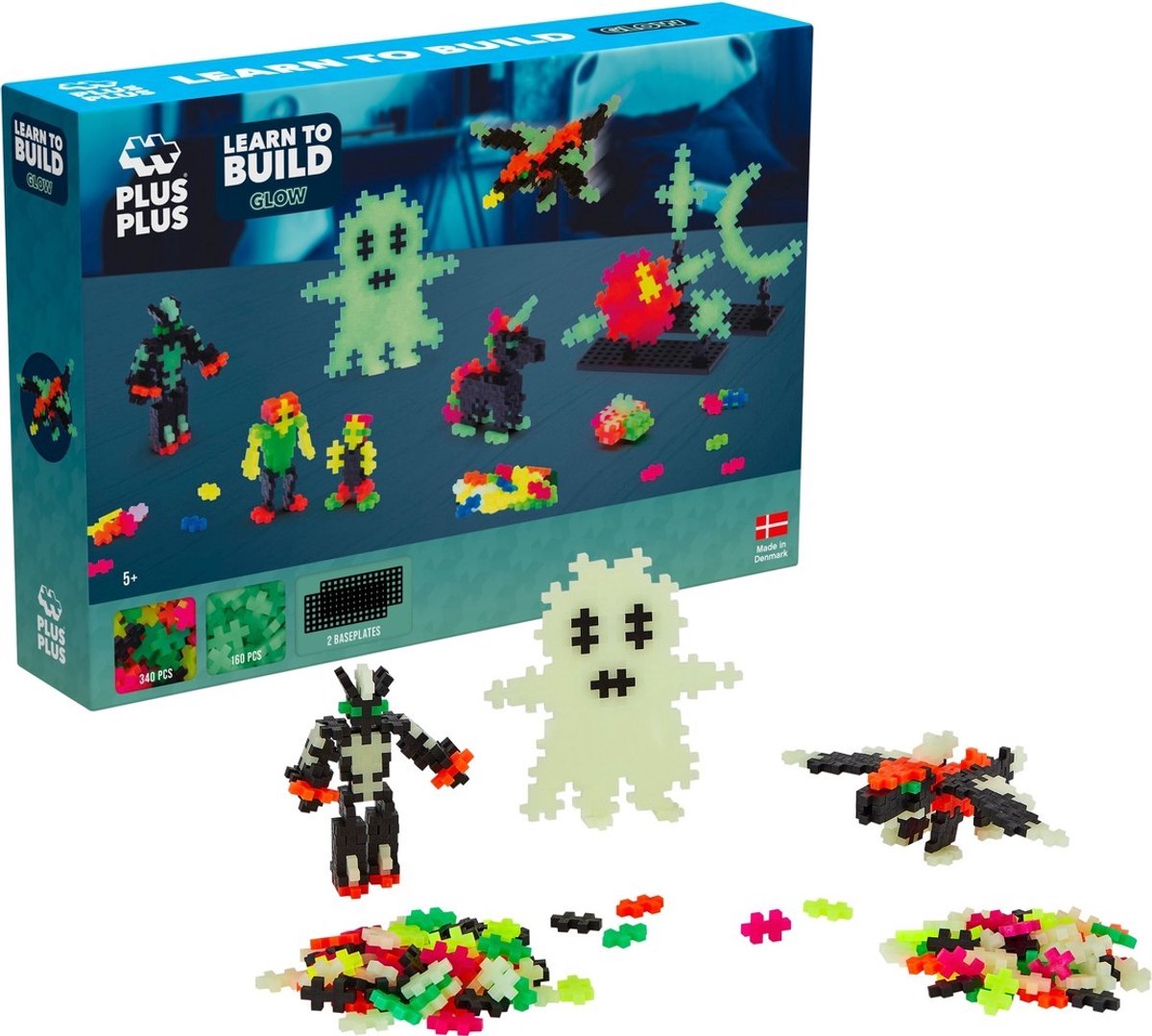 Plus plus aprende a construir resplandor plus-plus: 500 piezas (3928)