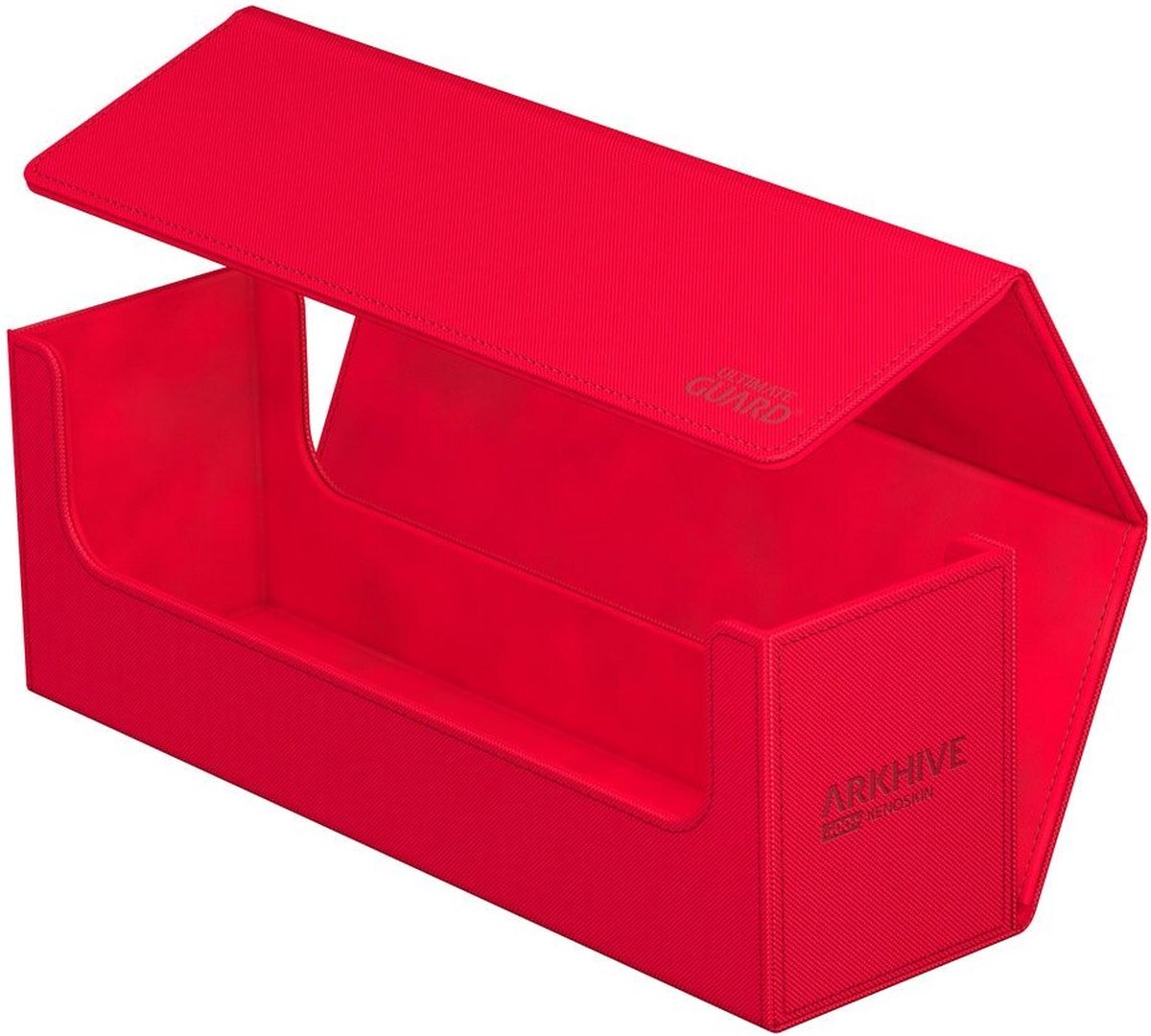 Ultimate guard archhive 400+ xenoskin - rojo