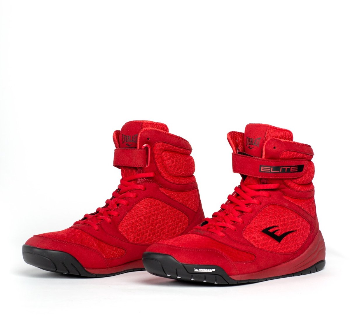 Everlast elite 2 - scarpe da boxe - alte - rosse (disponibili in diverse misure)