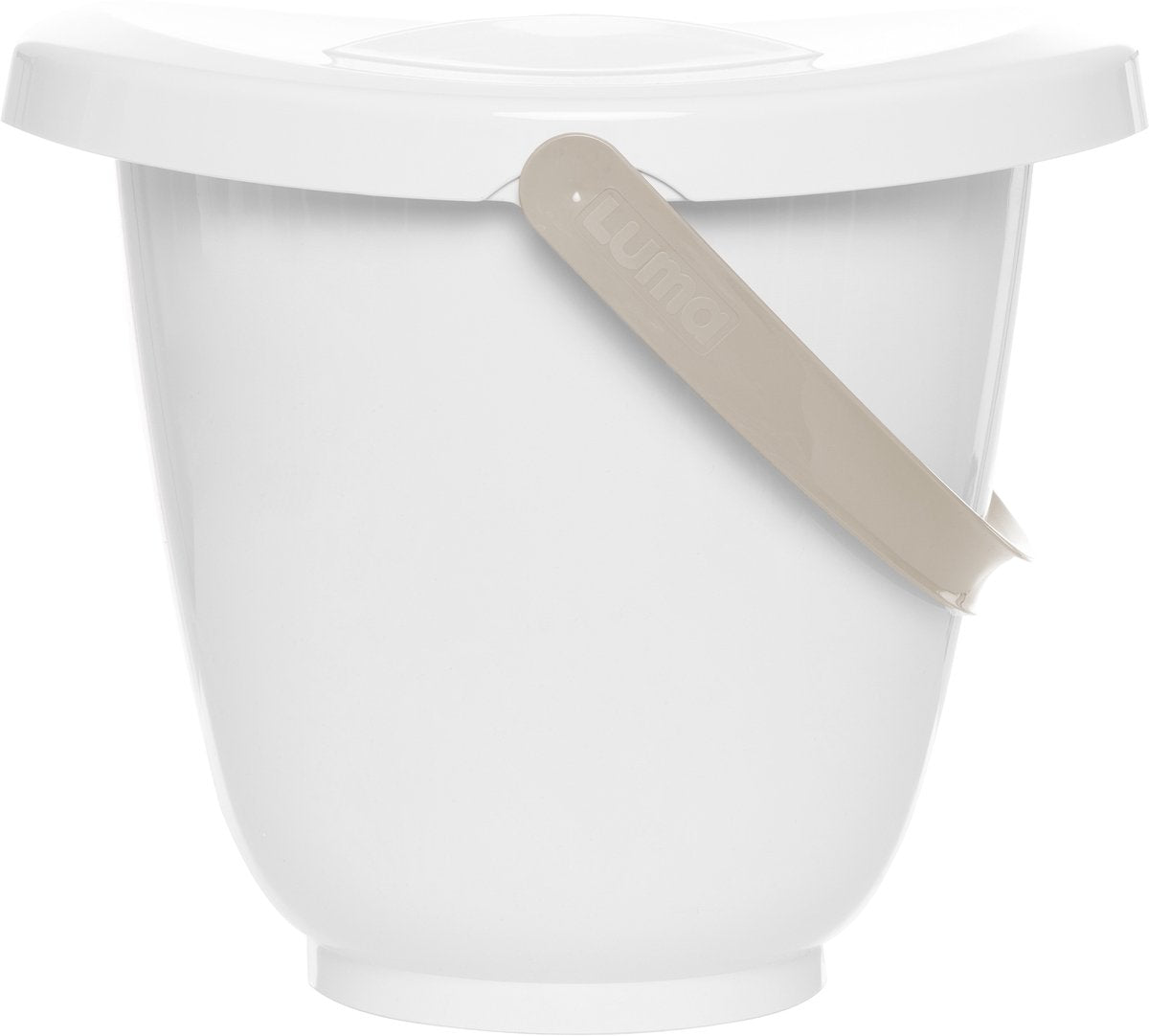 Secchio per pannolini Luma bianco