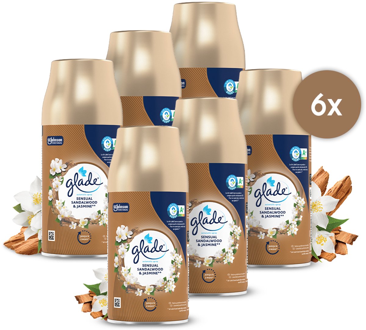 Glade automatic spray navul sensual sandalwood jasmine