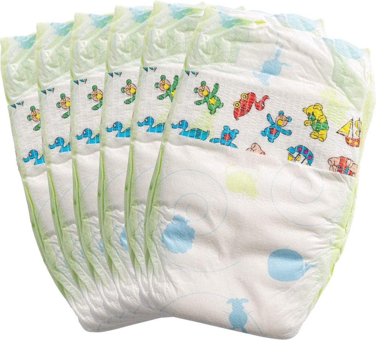 Heless doll diapers 6 pieces, 35-50 cm