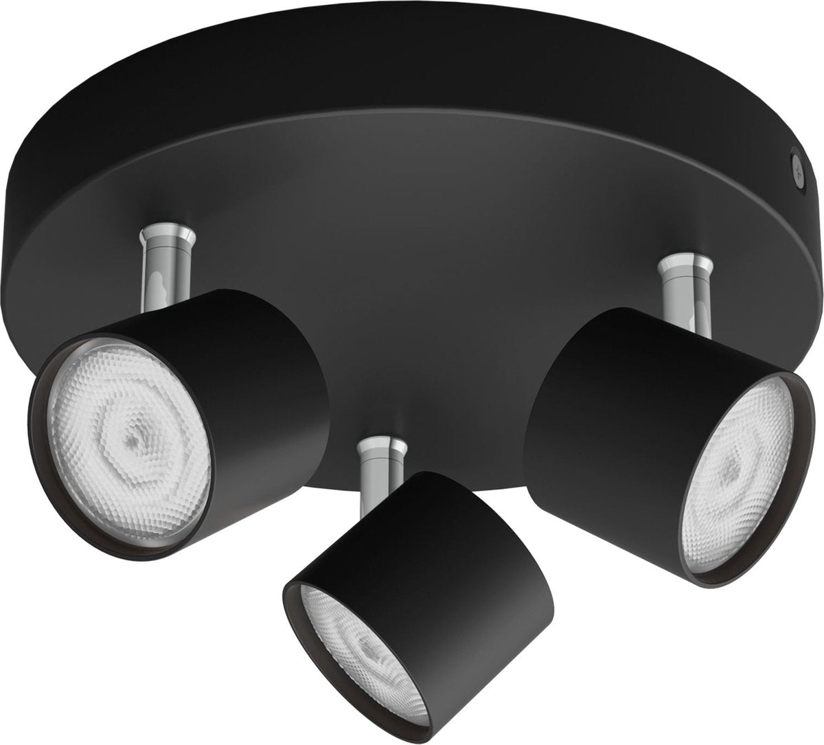 Faretto da superficie Philips LED Philips Star - 3 luci - nero