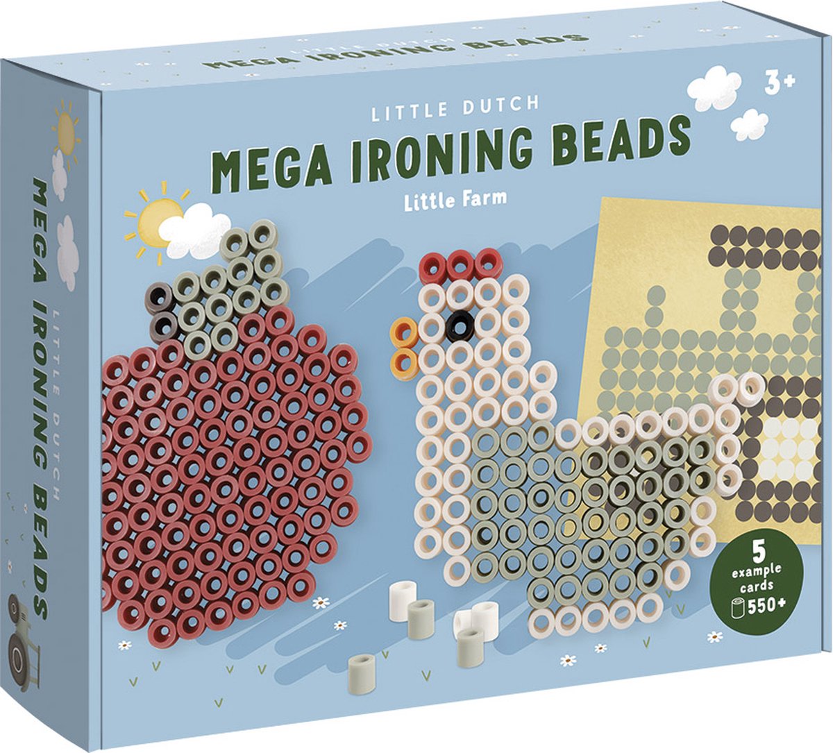 Little Dutch Maxi Iron Bead Set Little Farm