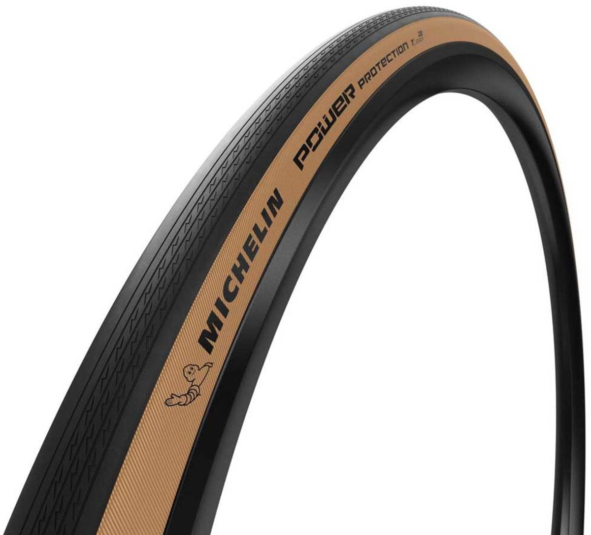 Neumático Michelin 28” – protección eléctrica – tamaño etrto: 28-622 – negro marrón