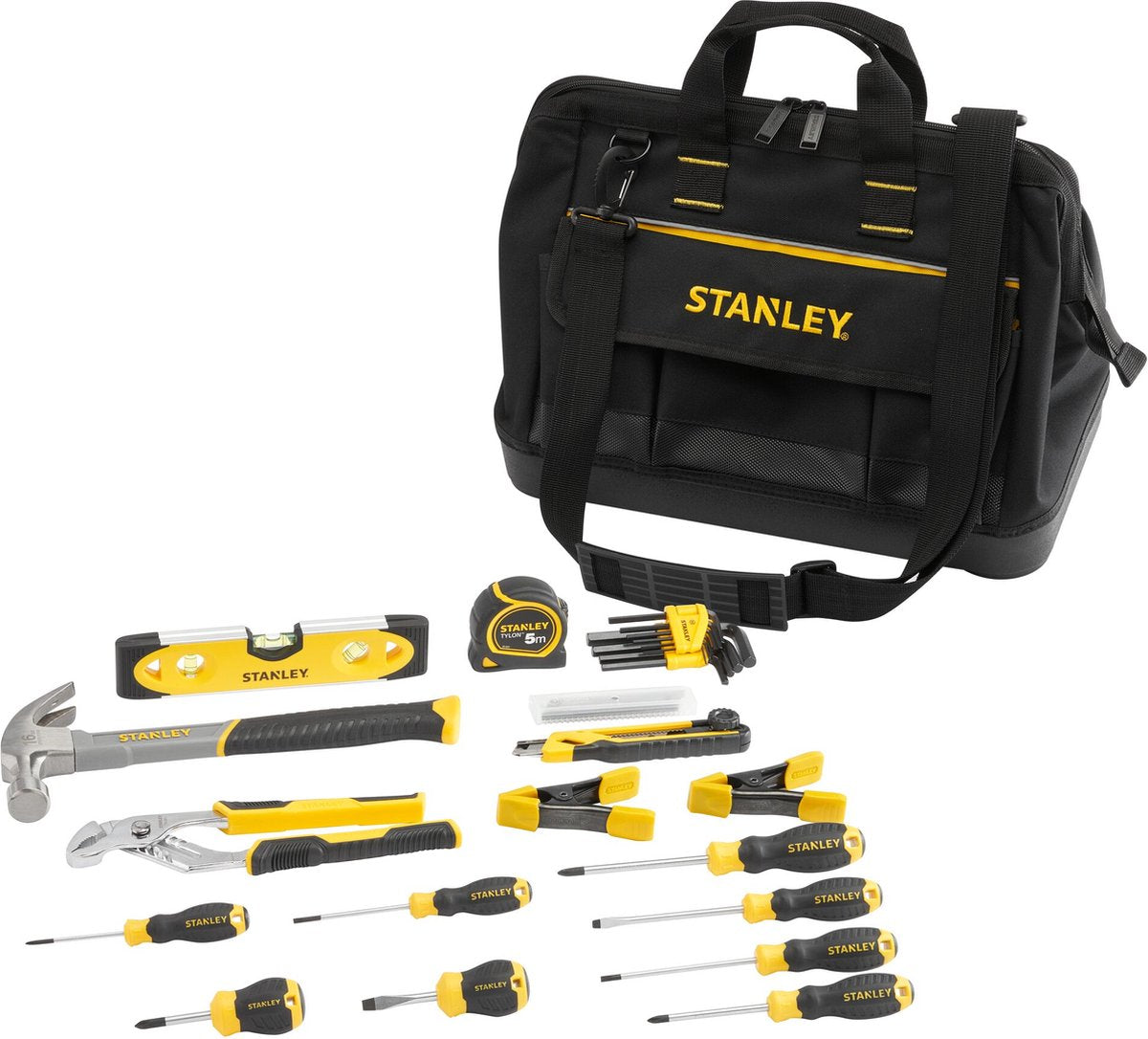 Borsa porta attrezzi piena Stanley Essential - 36 pezzi - stht74614-1