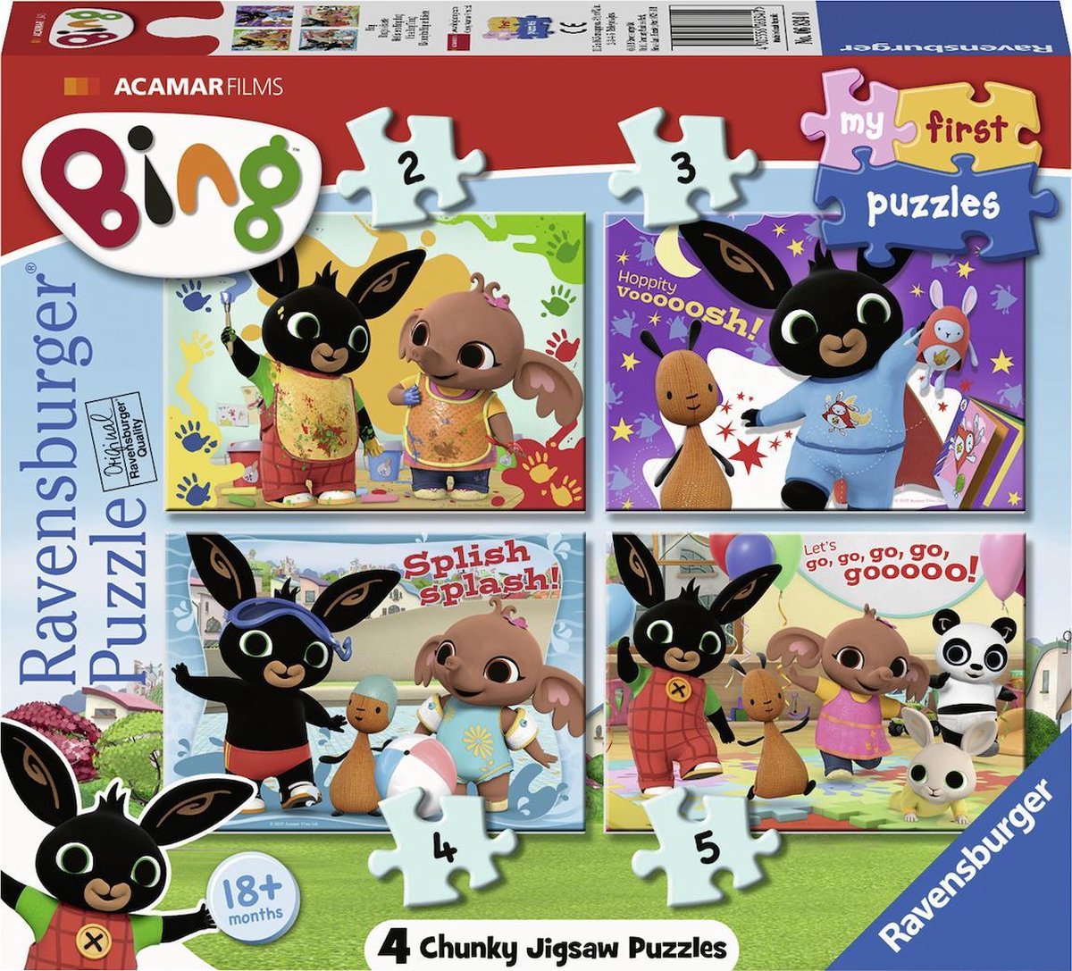Ravensburger - I miei primi puzzle - 4in1