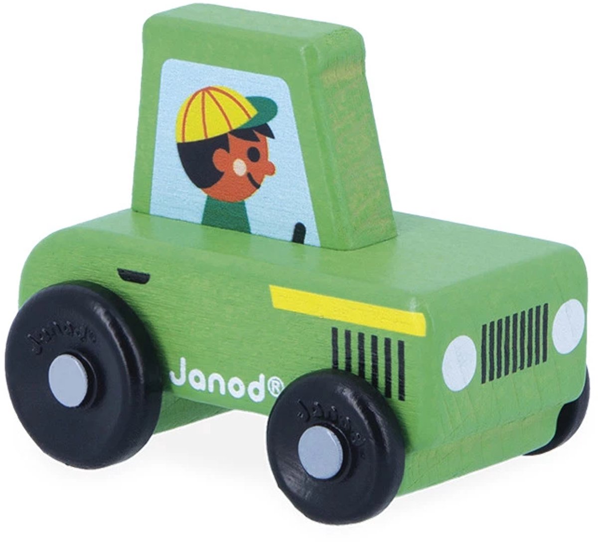 Janod - cruce de caminos - tractor de madera