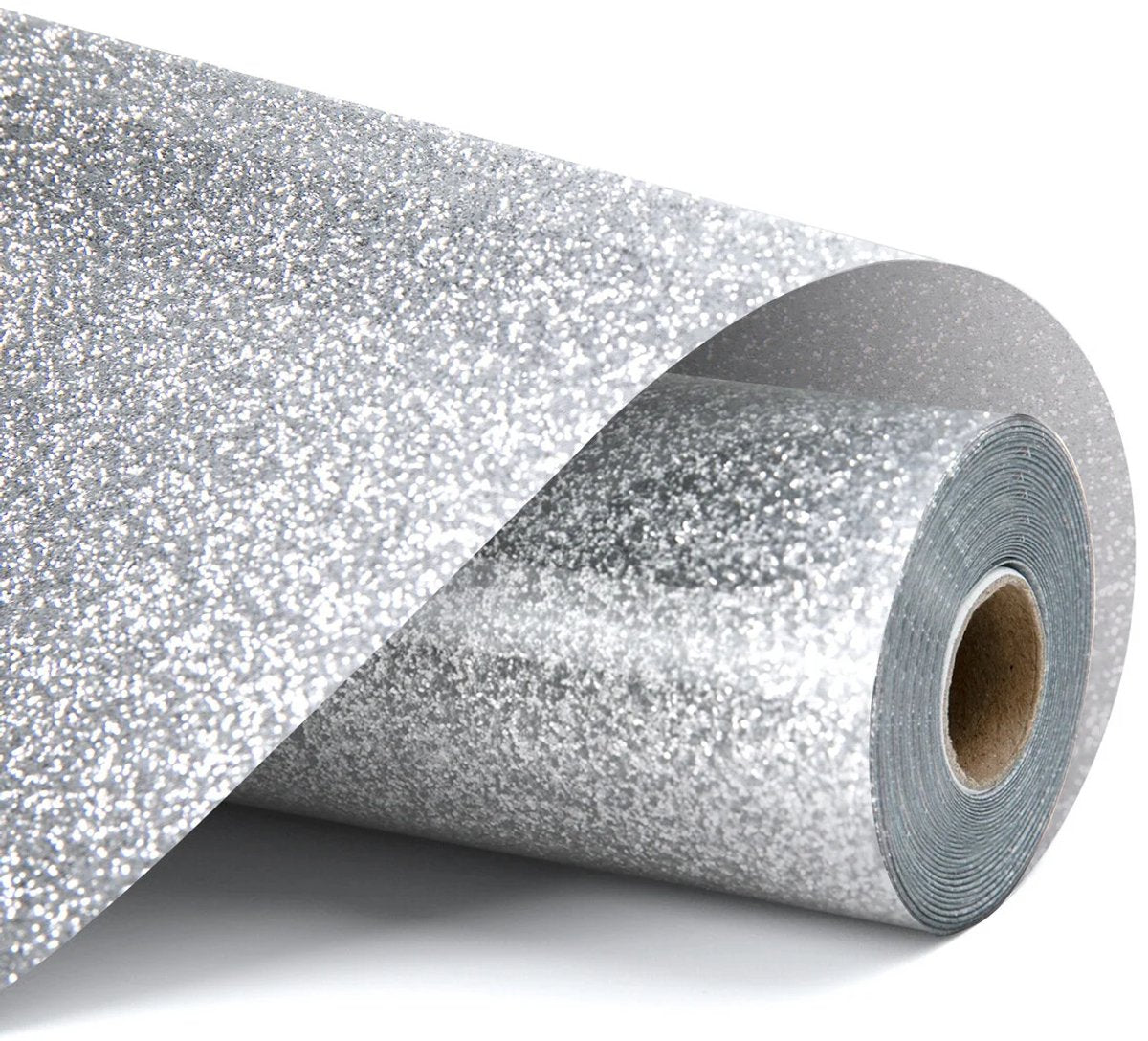 Loklik • lámina flexible brillo plata 30,5x90cm
