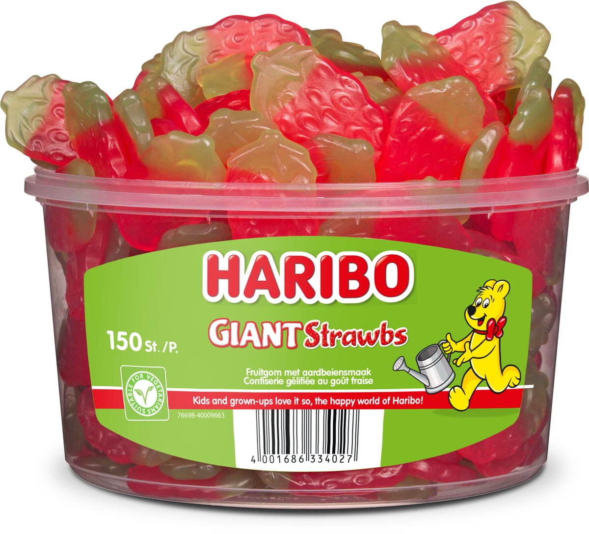 Fragole Haribo (150 pezzi)