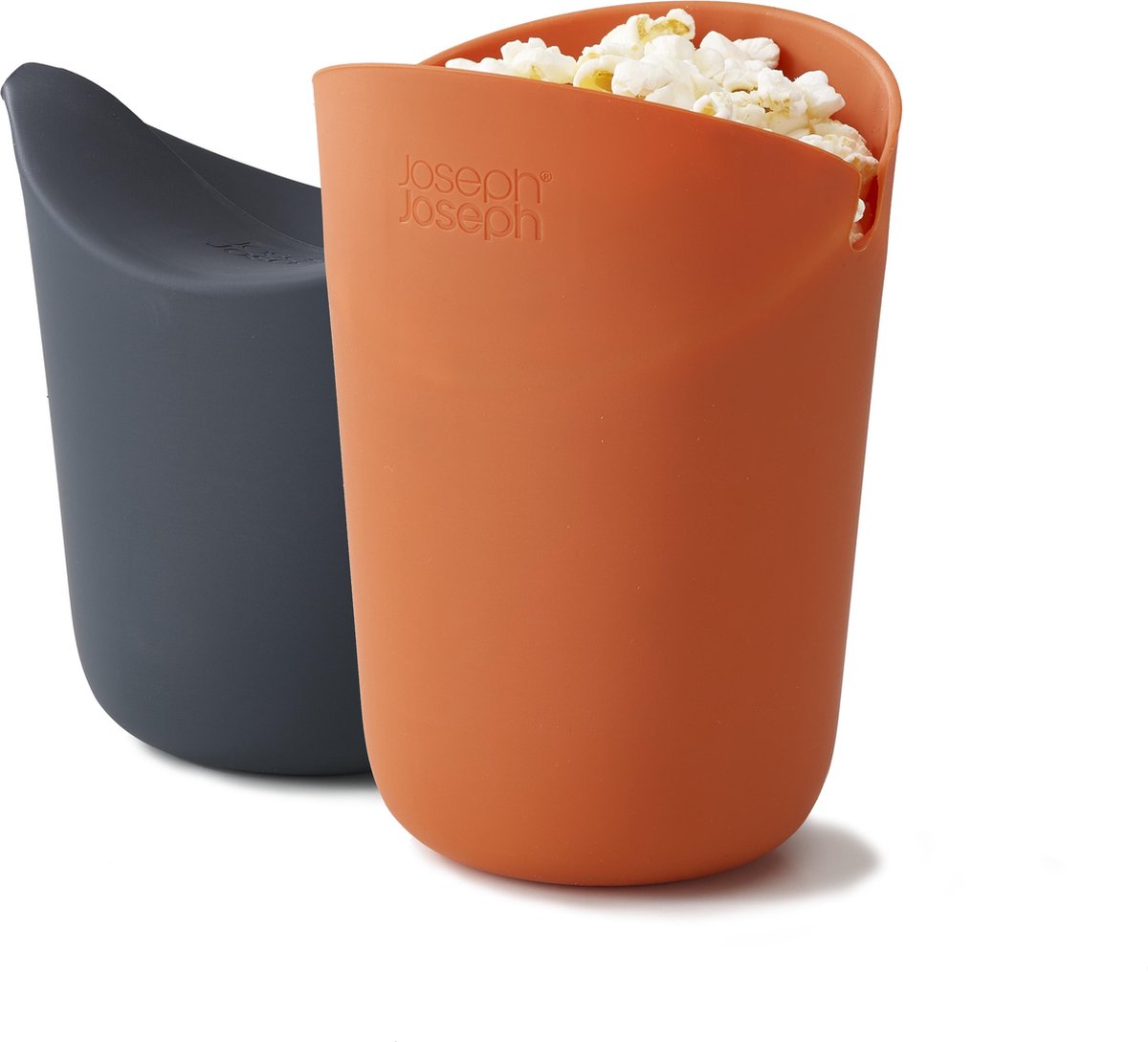 Joseph Joseph M-Cuisine Popcorn Makers – Set da 2 pezzi di bicchieri per microonde in silicone