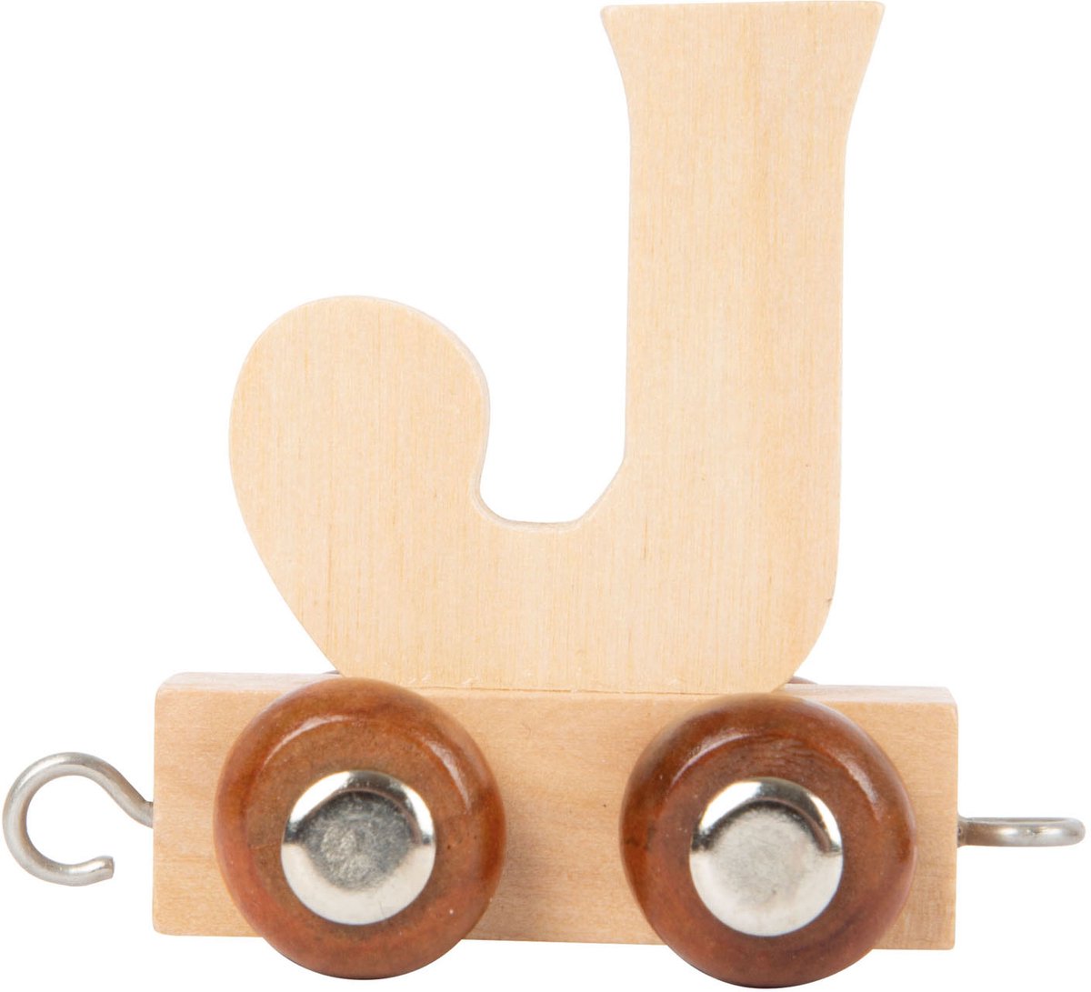 Piccole piede - Font in legno - J - 12 pezzi
