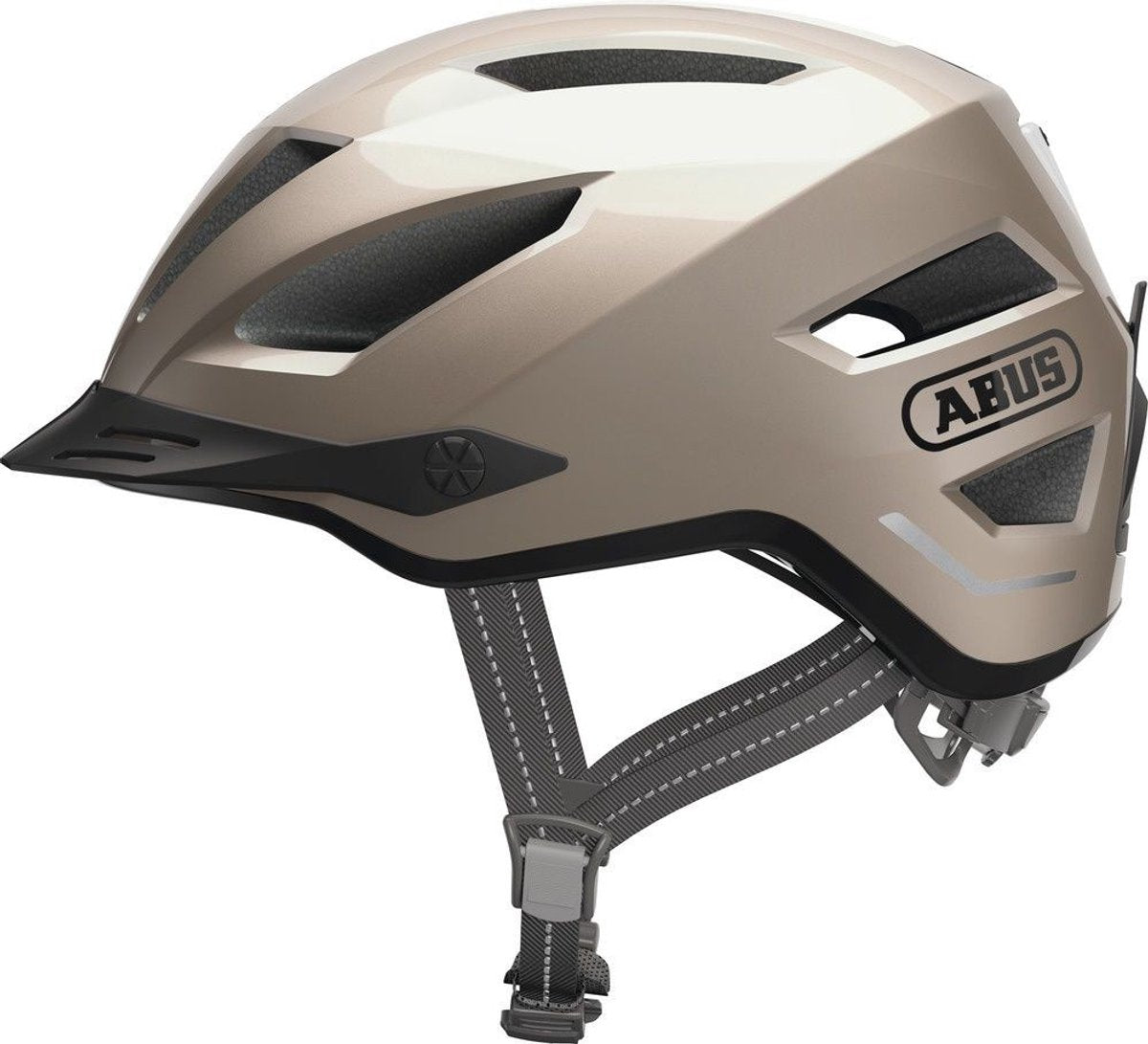 Abus pedelec 2.0 - casco da bicicletta champagne oro s (51 - 55 cm)