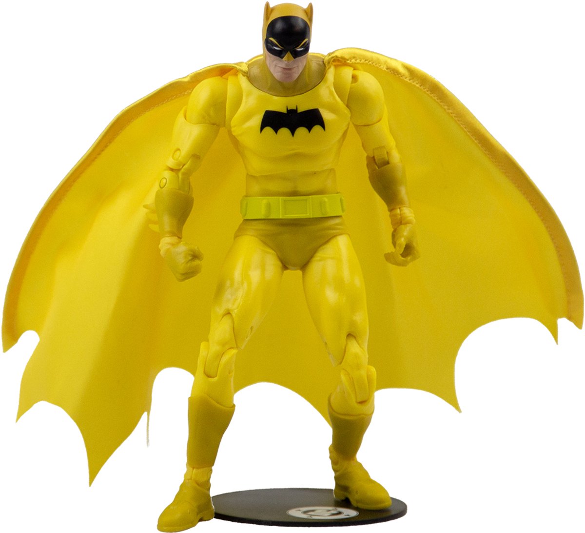 Mcfarlane juguetes mcfarlane dc multiverse - figura de juego - traje amarillo de batman