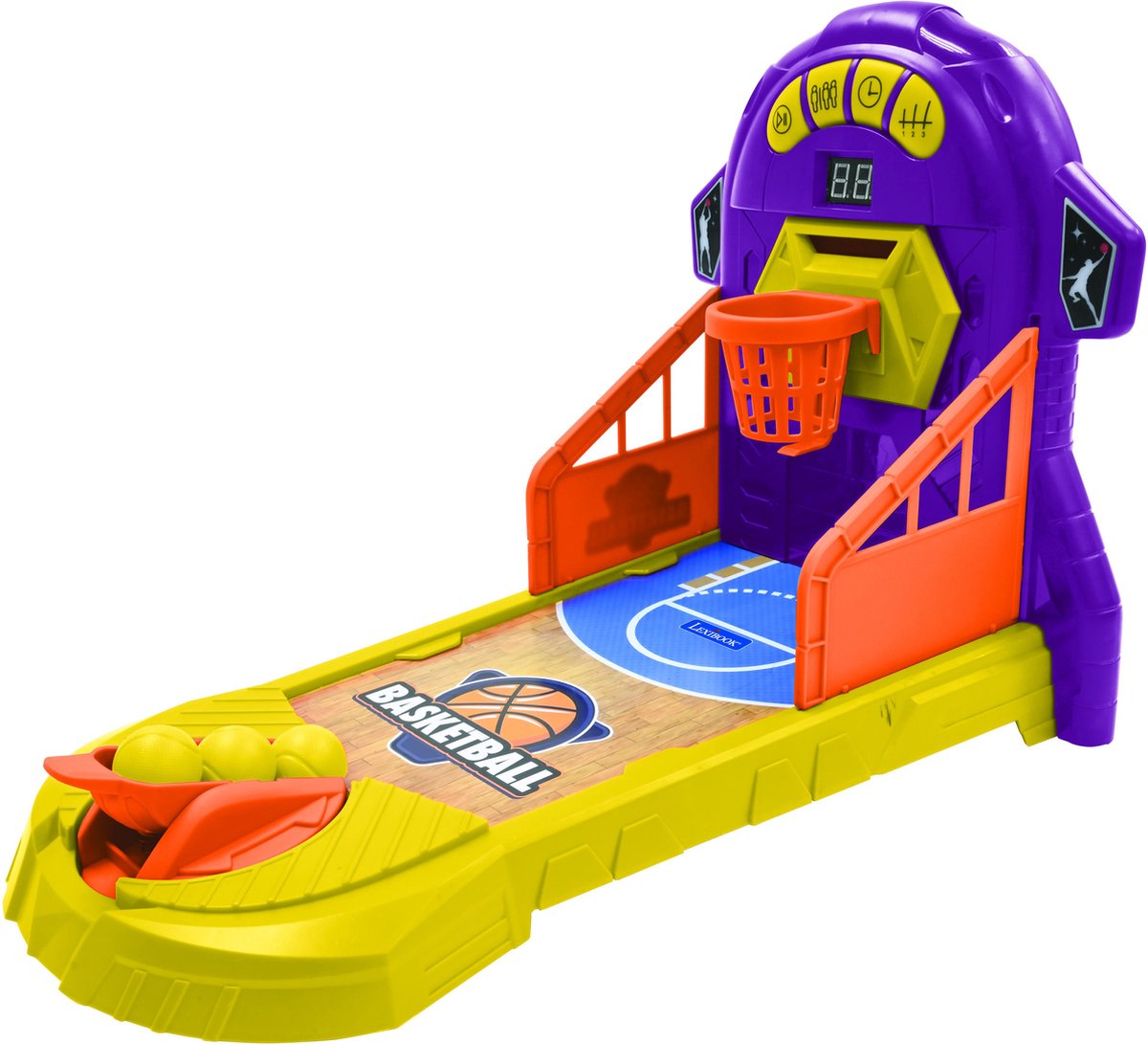 Gioco di basket elettronico Lexibook con luci e suoni