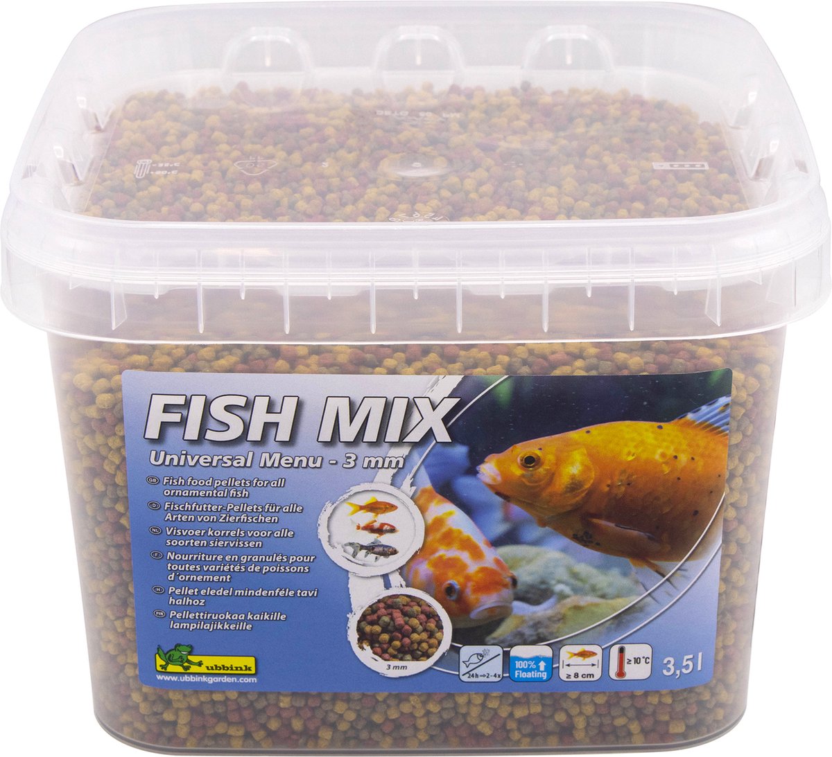 Ubbink ubbink pesce cibo pesce mix menu universale 3 mm 3,5 l