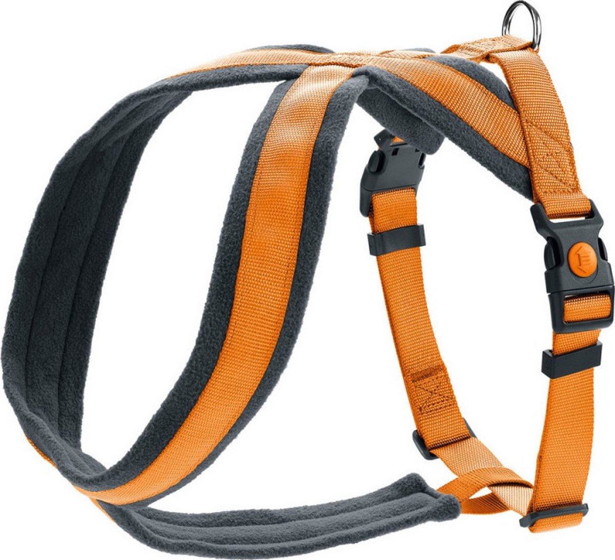 Hunter arnés para perros London confort 52-62 cm naranja talla s m
