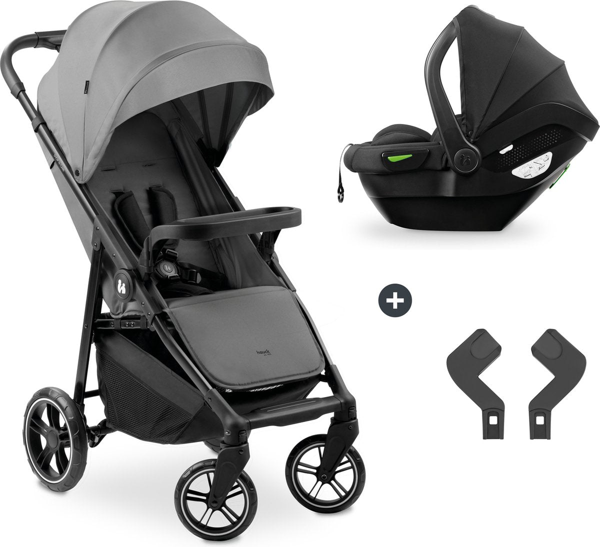 Set da viaggio Hauck Shop N Care grigio
