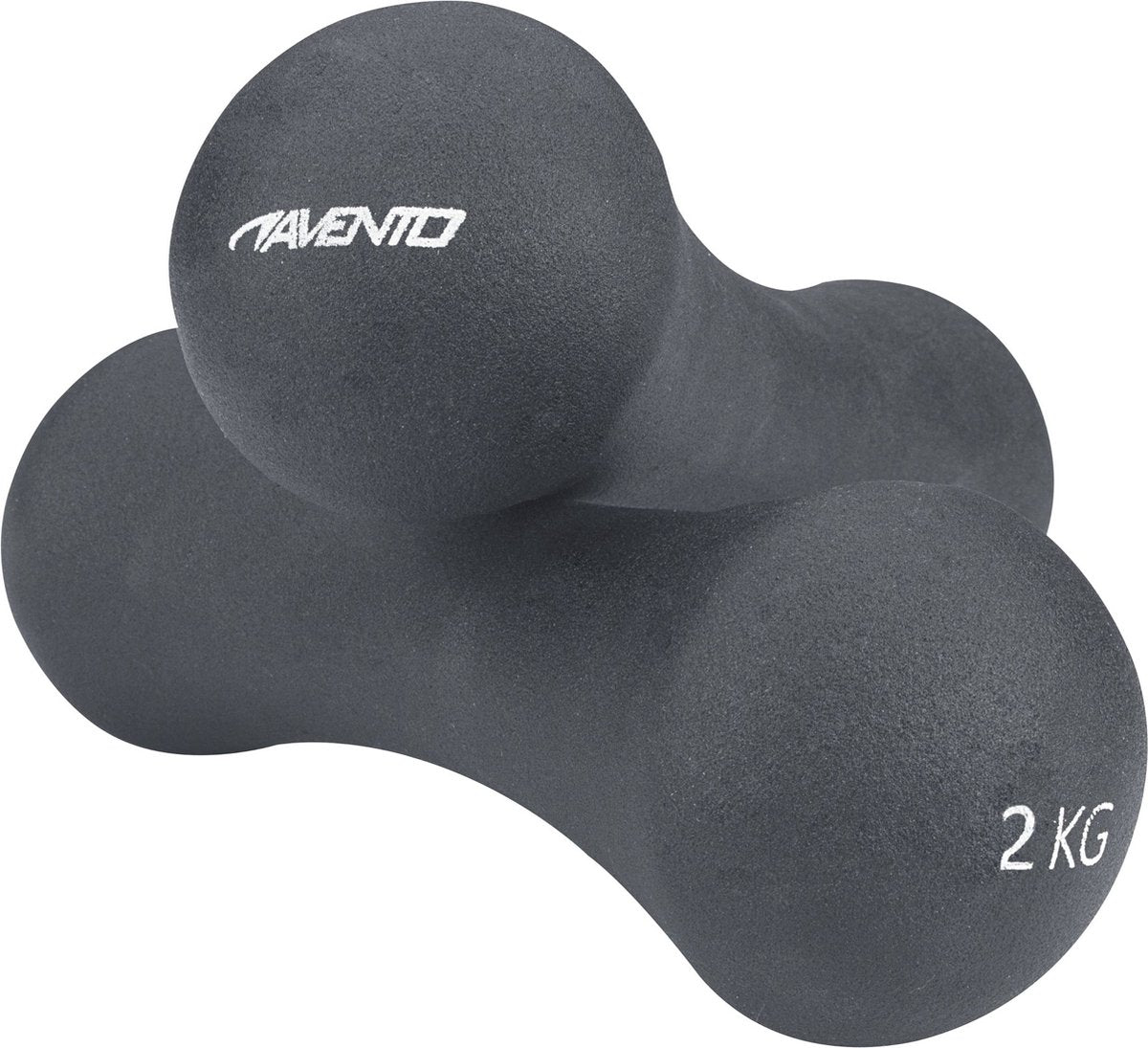 Set pesi a mano Avento - osso - 2x 2 kg - grigio