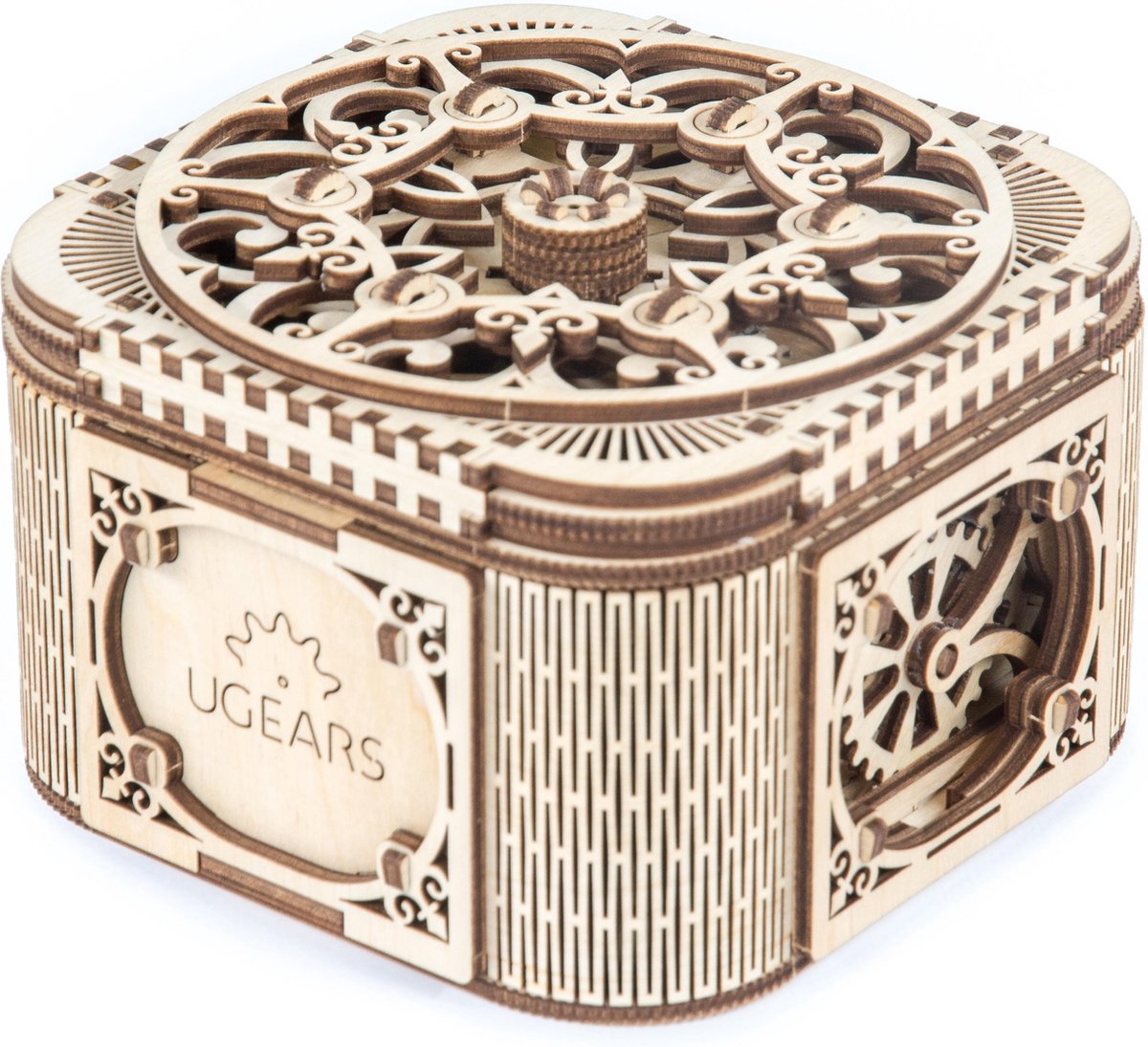 Modelo 3D de madera Ugears - joyero