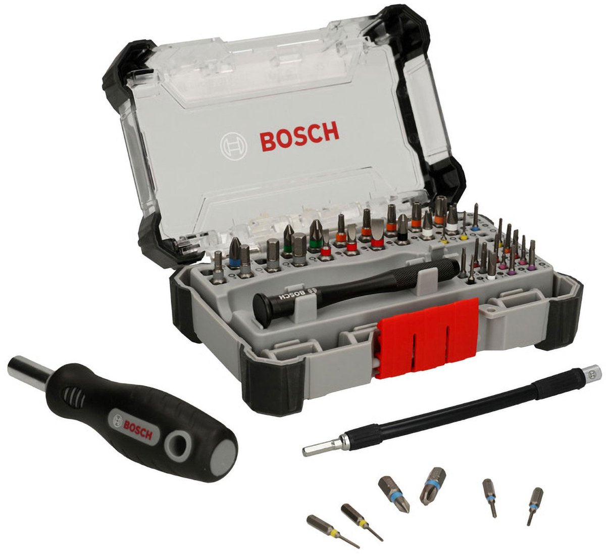 Accesorios Bosch 2607002835 juego de puntas de precisión de 42 piezas - 2607002835