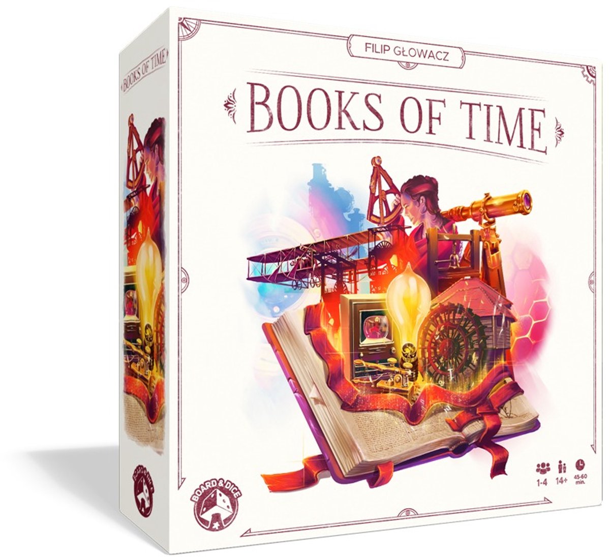 Juego de mesa Wancelot libros del tiempo - es