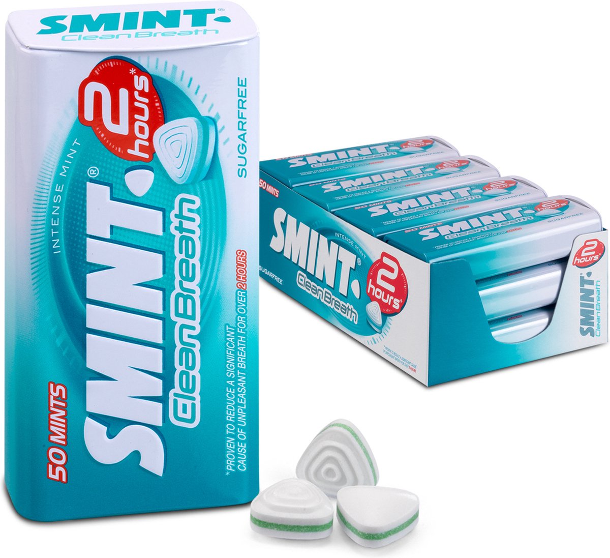 Smint respiro pulito menta intensa (12x 35gr)