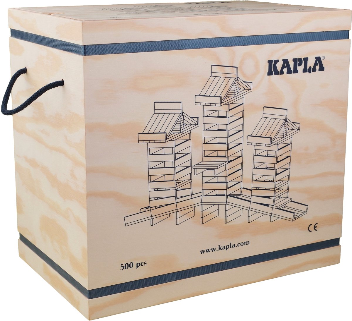 Kapla - color - juguetes de construcción - 500 tableros