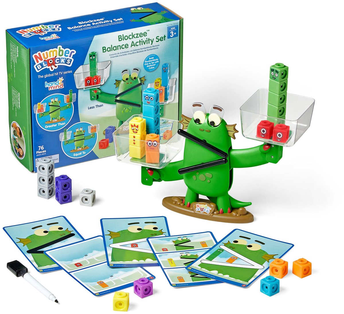 Recursos de aprendizaje conjunto de actividades de equilibrio numberblocks® blockzee™ - 3+