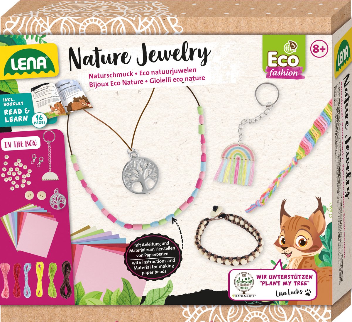 Gioielli naturali di Lena eco moda.