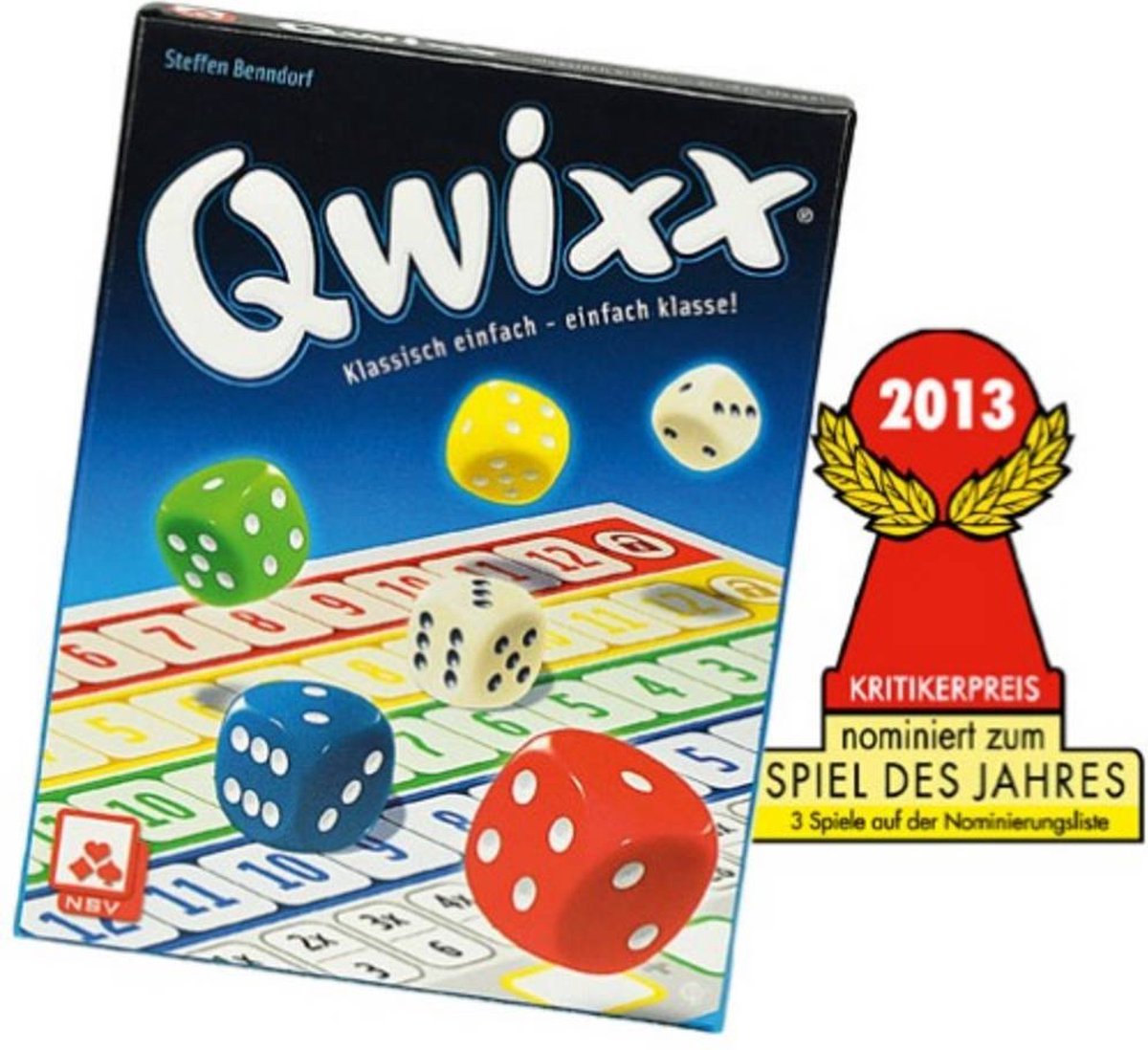 Nsv qwixx qwixx - clasisch einfach - einfach class! 8819908015 - Alemán