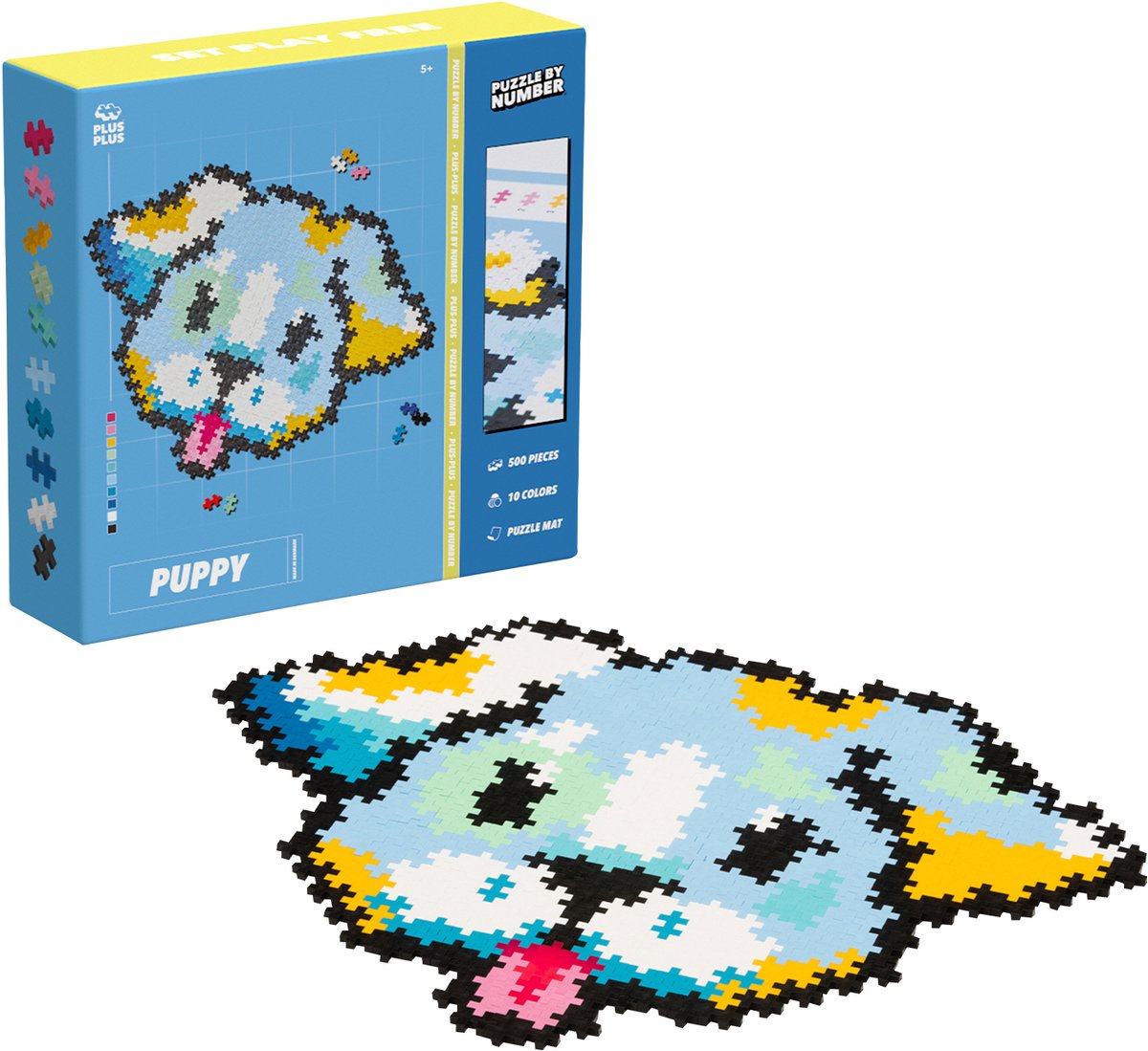 Puzzle Plus plus plus-plus per numero cucciolo 500 pezzi (3961)