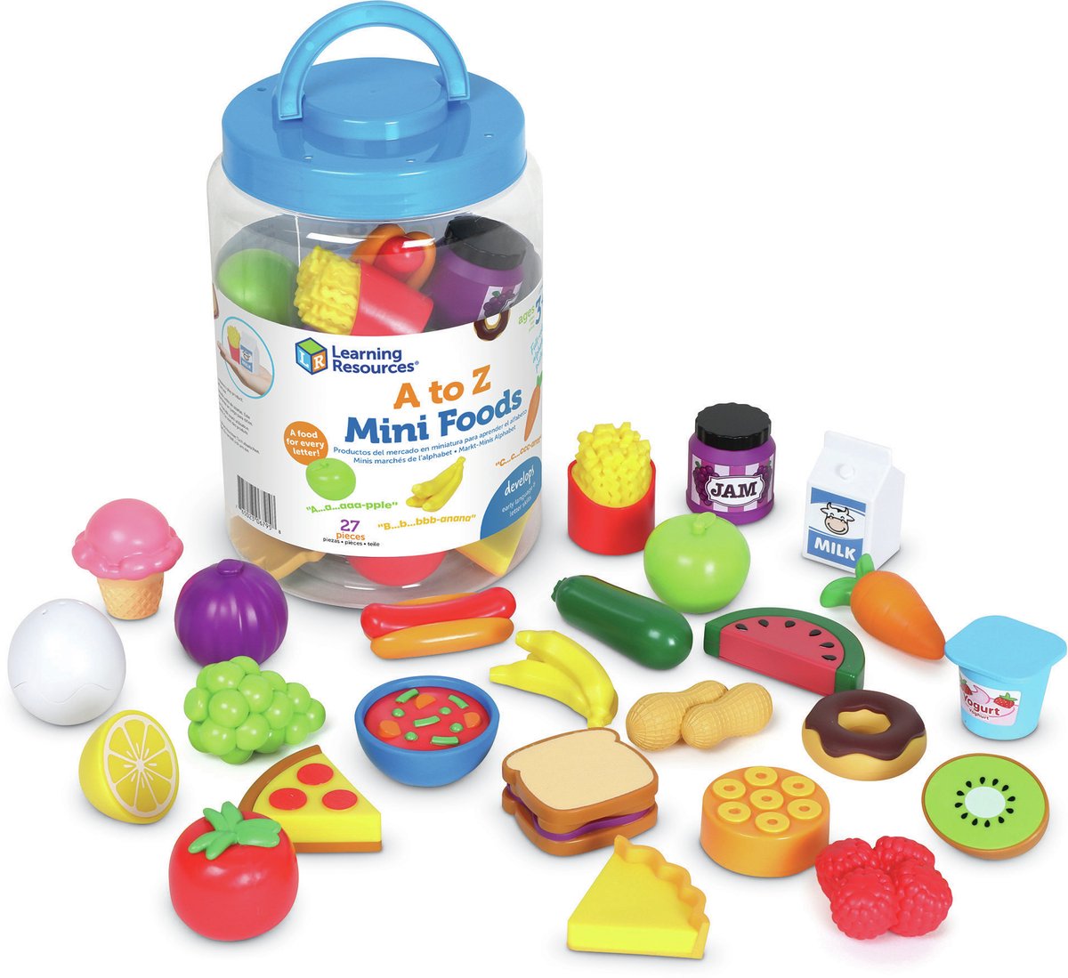 Risorse didattiche mini alimenti dalla A alla Z - 3+