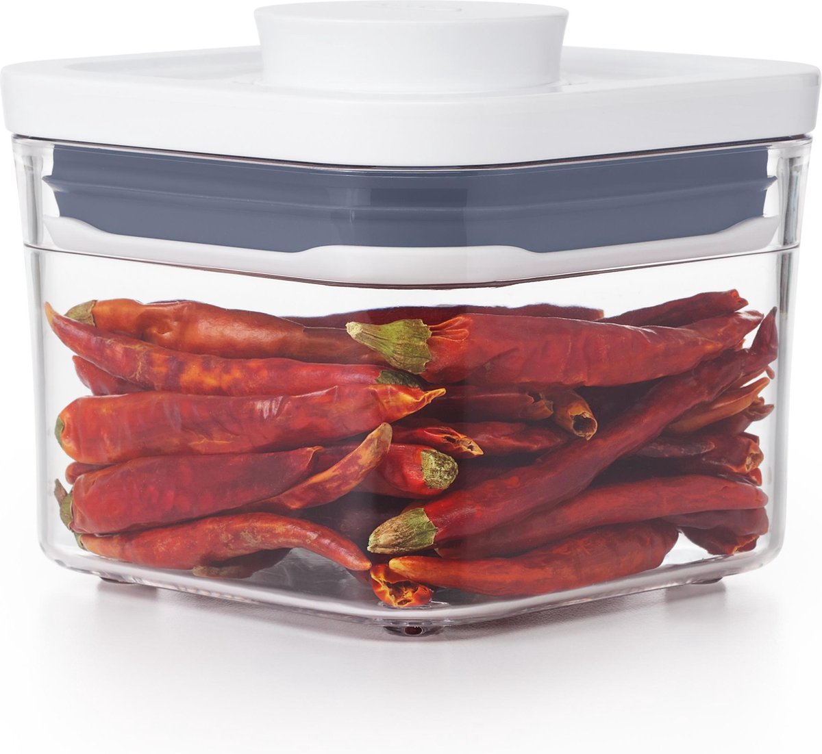 Oxo good grips - voorraadbus pop containter 2.0 klein vierkant - 0,4 liter