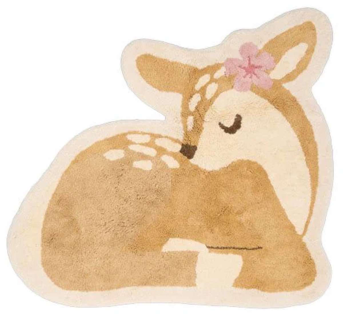 Piccolo cervo da tappeto olandese - beige - giardino fatato