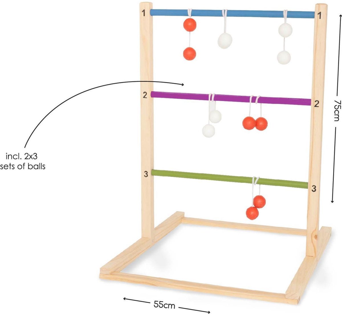 Giocattoli BS Wooden Game Game Game, 7DLG.