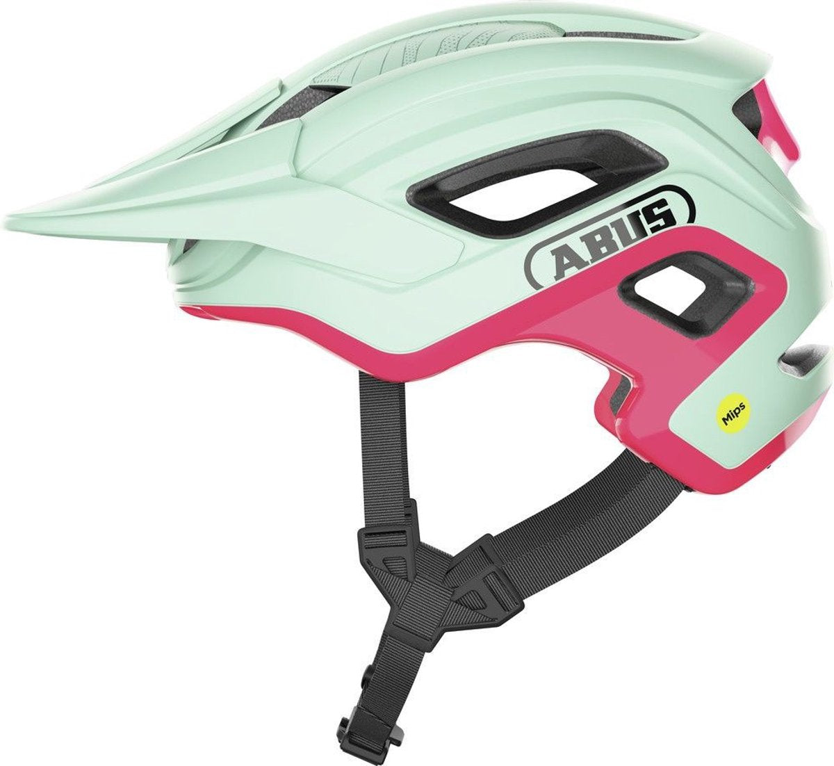 Abus casco cliffhanger mips iced mint m 54-58cm