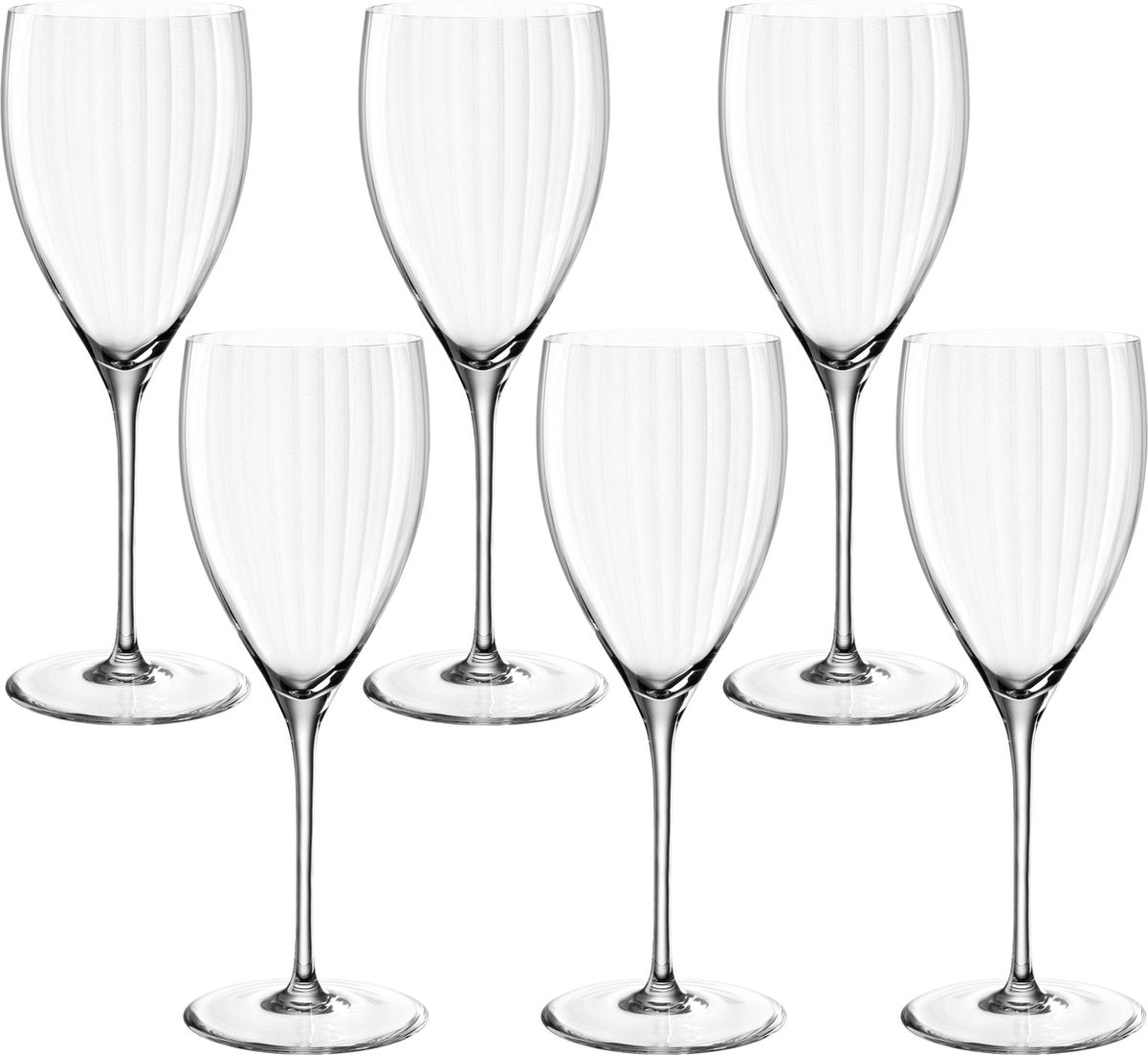 Bicchiere da vino bianco Leonardo poesia 350 ml - set da 6
