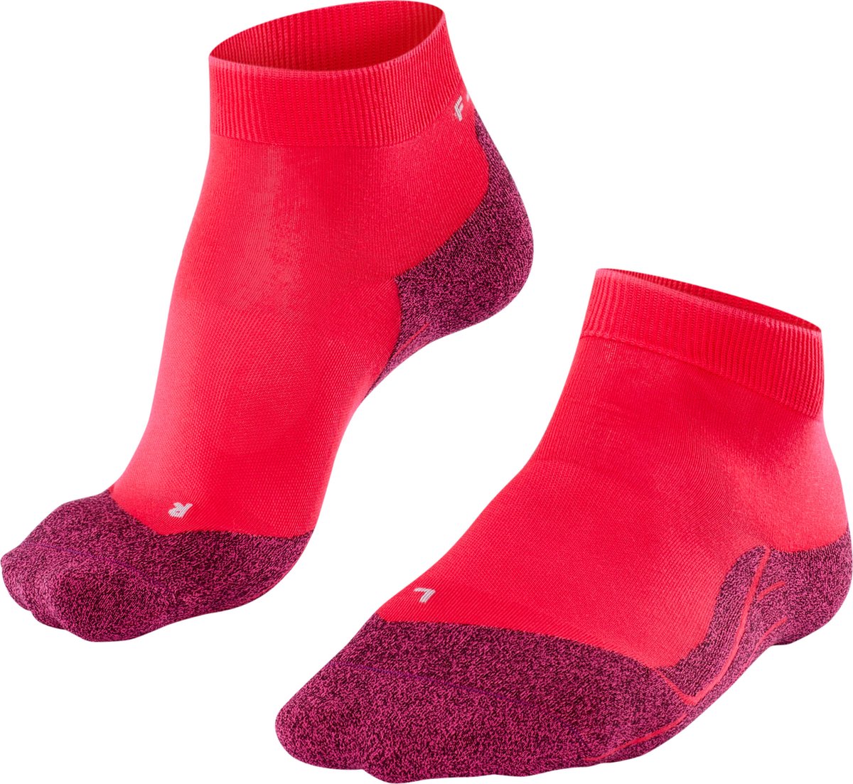 Falke ru4 light short anti-blaar lyocell functioneel materiaal hardloopsokken dames rood - maat 37-38