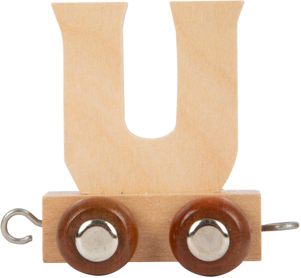 Pieno piccolo - Font di legno - U - 12 pezzi